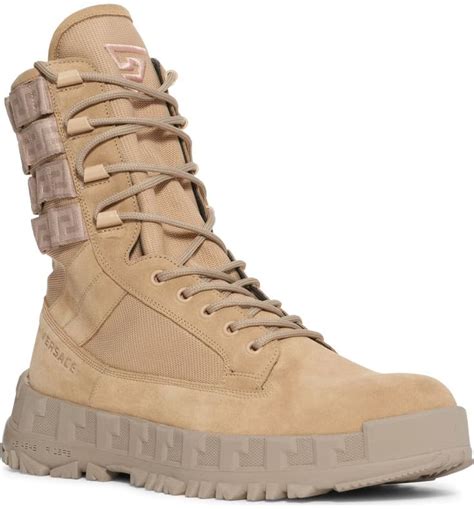 versace boots men|versace combat boots army.